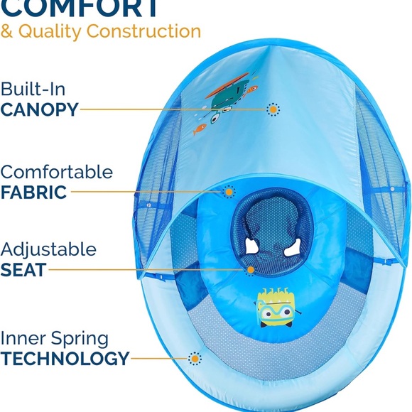 Swimways Sun Canopy Spring Float - Picture 4 of 6
